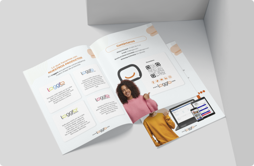 brochure digital loggro