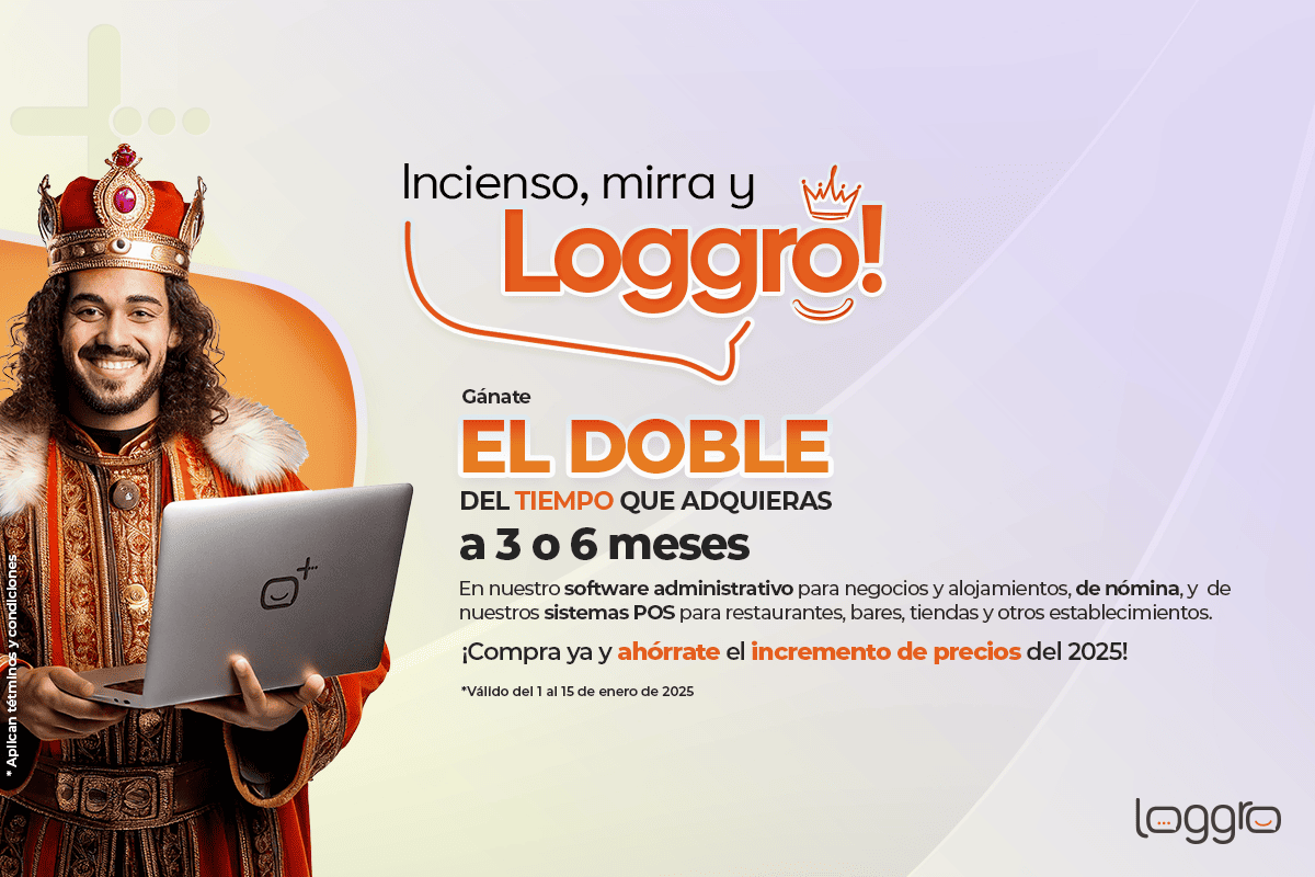 ¡Llegaron los Reyes con incienso, mirra y Loggro! Recibe 2×1 en la compra de tu Plan